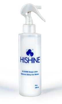 HI-FLOAT HI-SHINE 8oz WITH SPRAYER - Balloon Accessories
